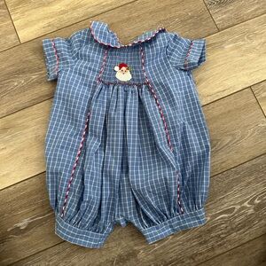 Smocked Santa bubble